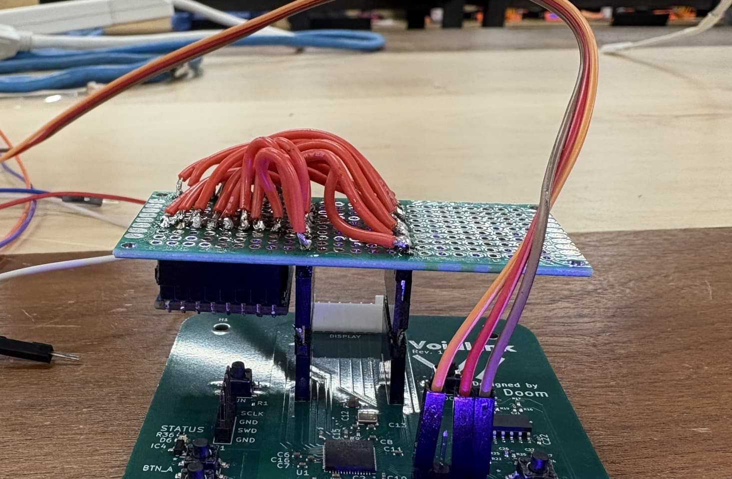 image of the transceiver daugtherboard